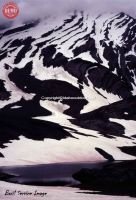 Snow Mosaic Lake Mount Church