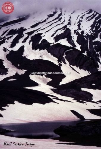 Snow Mosaic Lake Mount Church