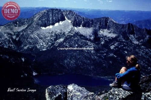 Mount McGuire Summit Climber Ship Island Lake