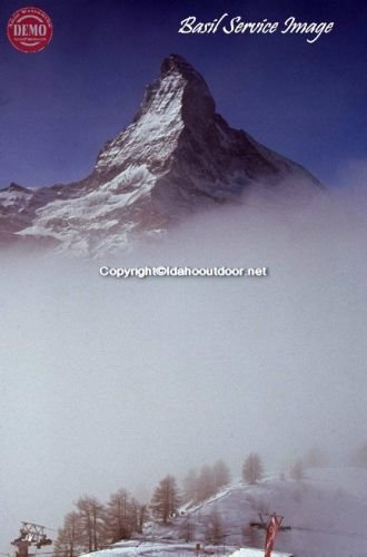 Zermatt Matterhorn Through The Fog 