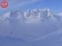 Ski Slopes San Anton Arlberg Austria