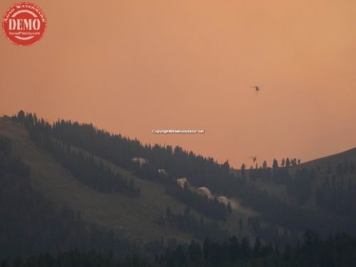Seattle Ridge Fire Summer Snow Guns 