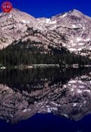 Toxaway Lake Sawtooth Reflections