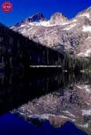 Sawtooth Reflections Toxaway Lake 