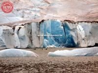 Kayakers Mendenhall Glacier Alaska