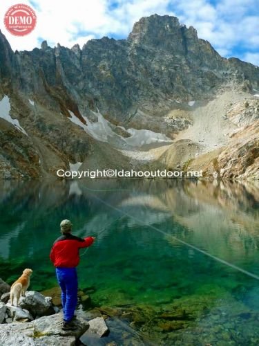 Fly Fisherman Sophie Thompson Cirque Lake