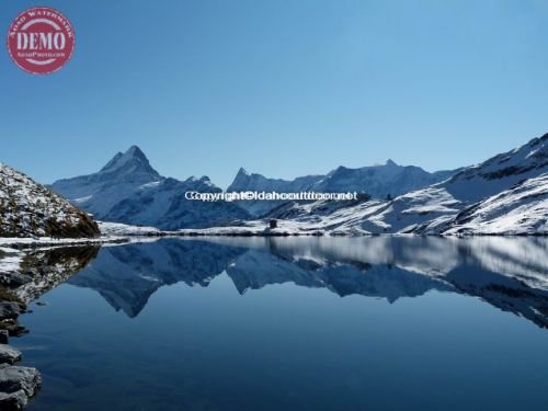 First Lakes Schreckhorn Reflections