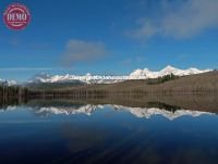 Little Redfish Lake Sawtooth Reflection