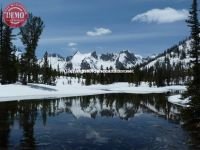 Summer Frozen Waters Alice Lake