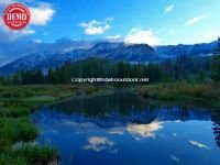 Boulder Mountain Reflections Beaver Ponds