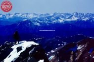 Climber Skier Summit Cob Peak