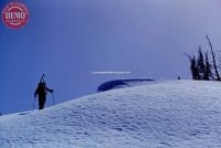 Ski Mountaineer Pioneer Cabin