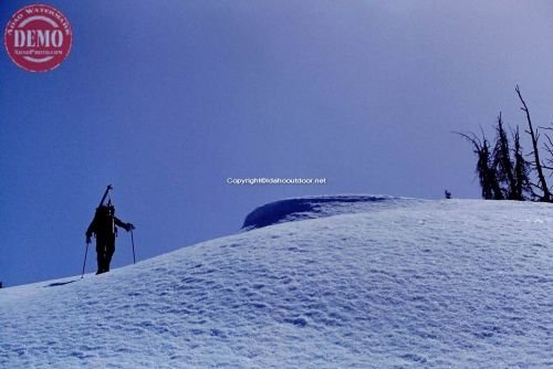 Ski Mountaineer Pioneer Cabin