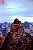 Sawtooths Climber Merrot Peak