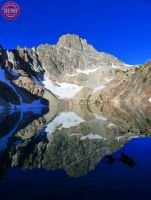 Thompson Peak Reflection Cirque Lake