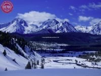 Winter Ski Stanly Creek Ridge