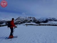 Back Country Skier Boulder Mountain Wilderness