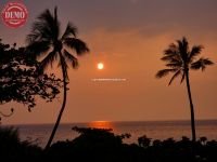 Hapuna Beach Kona Sunset Ocean