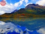 Lake Fall Colors Seward Alaska