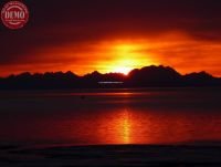 Evening Sunset Anchorage Alaska